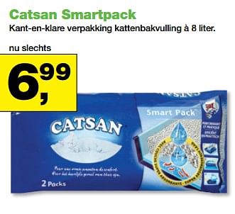 Aanbiedingen Catsan smartpack - Catsan - Geldig van 20/11/2017 tot 03/12/2017 bij Jumper