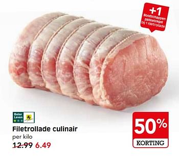 Aanbiedingen Filetrollade culinair - Huismerk - Em-té - Geldig van 19/11/2017 tot 25/11/2017 bij Em-té
