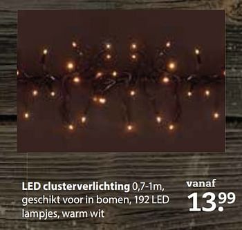 Aanbiedingen Led clusterverlichting - Huismerk- Boerenbond - Geldig van 20/11/2017 tot 03/12/2017 bij Boerenbond