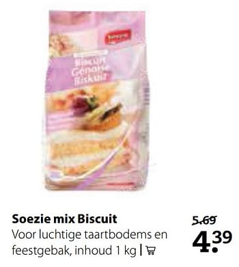 Aanbiedingen Soezie mix biscuit - Soezie - Geldig van 20/11/2017 tot 03/12/2017 bij Boerenbond