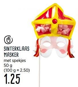 Aanbiedingen Sinterklaas masker - Huismerk - Xenos - Geldig van 20/11/2017 tot 03/12/2017 bij Xenos