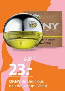 Aanbiedingen Dkny be delicious eau de parfum - DKNY - Geldig van 20/11/2017 tot 03/12/2017 bij Etos