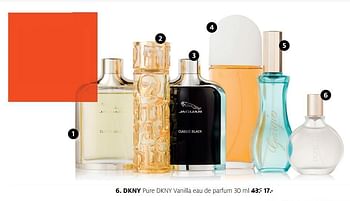 Aanbiedingen Dkny pure dkny vanilla eau de parfum - DKNY - Geldig van 20/11/2017 tot 03/12/2017 bij Etos