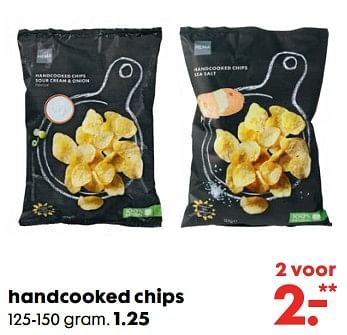Aanbiedingen Handcooked chips - Huismerk - Hema - Geldig van 20/11/2017 tot 05/12/2017 bij Hema
