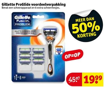 Aanbiedingen Gillette proglide voordeelverpakking - Gillette - Geldig van 21/11/2017 tot 26/11/2017 bij Kruidvat