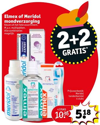 Aanbiedingen Meridol tandenborstel - Huismerk - Kruidvat - Geldig van 21/11/2017 tot 26/11/2017 bij Kruidvat