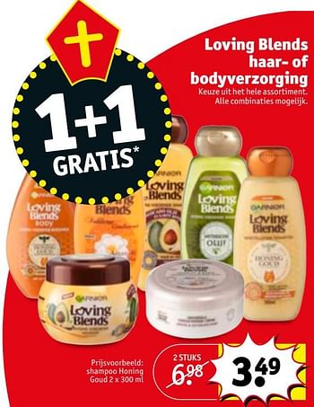 Aanbiedingen Shampoo honing goud - Garnier - Geldig van 21/11/2017 tot 26/11/2017 bij Kruidvat
