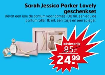 Aanbiedingen Sarah jessica parker lovely geschenkset - Sarah Jessica Parker - Geldig van 21/11/2017 tot 26/11/2017 bij Trekpleister