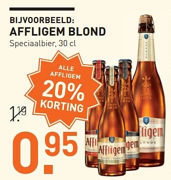 Aanbiedingen Affligem blond speciaalbier - Affligem - Geldig van 20/11/2017 tot 04/12/2017 bij Gall & Gall