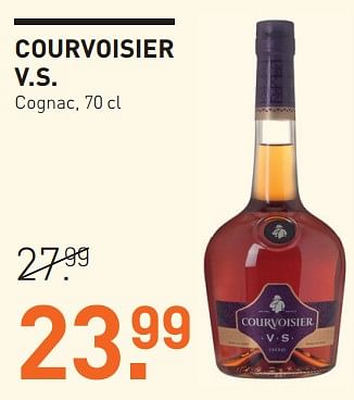 Aanbiedingen Courvoisier v.s. cognac - Courvoisier - Geldig van 20/11/2017 tot 04/12/2017 bij Gall & Gall