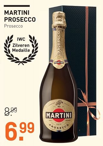 Aanbiedingen Martini prosecco prosecco - Martini - Geldig van 20/11/2017 tot 04/12/2017 bij Gall & Gall