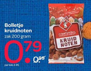 Aanbiedingen Bolletje kruidnoten - Bolletje - Geldig van 23/11/2017 tot 29/11/2017 bij Spar