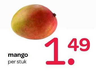 Aanbiedingen Mango - Huismerk - Spar  - Geldig van 23/11/2017 tot 29/11/2017 bij Spar