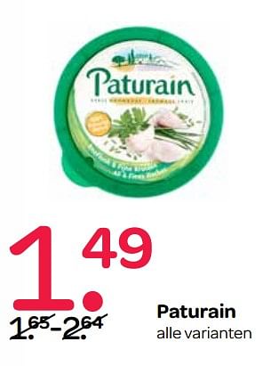 Aanbiedingen Paturain alle varianten - Paturain - Geldig van 23/11/2017 tot 29/11/2017 bij Spar