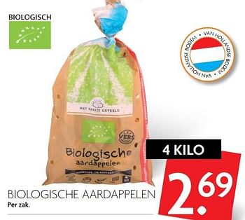 Aanbiedingen Biologische aardappelen - Huismerk - Deka Markt - Geldig van 26/11/2017 tot 02/12/2017 bij Deka Markt