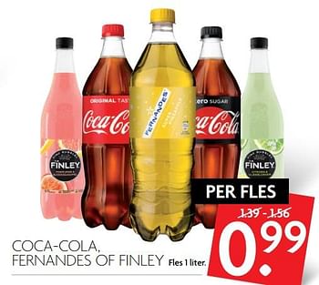 Aanbiedingen Coca-cola, fernandes of finley - Huismerk - Deka Markt - Geldig van 26/11/2017 tot 02/12/2017 bij Deka Markt