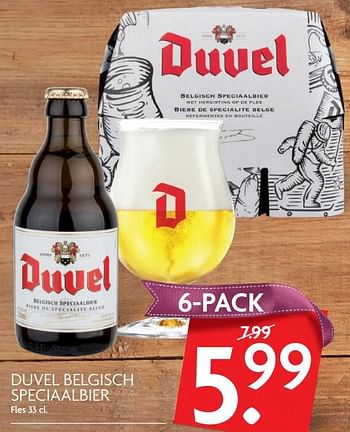 Aanbiedingen Duvel belgisch speciaalbier - Duvel - Geldig van 26/11/2017 tot 02/12/2017 bij Deka Markt