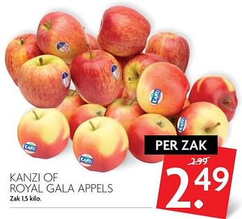 Aanbiedingen Kanzi of royal gala appels - Huismerk - Deka Markt - Geldig van 26/11/2017 tot 02/12/2017 bij Deka Markt