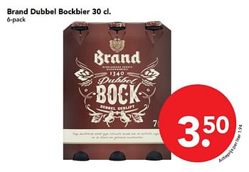 Aanbiedingen Brand dubbel bockbier 30 cl - remote_pf_nl.BRAND - Geldig van 26/11/2017 tot 02/12/2017 bij Deen Supermarkten
