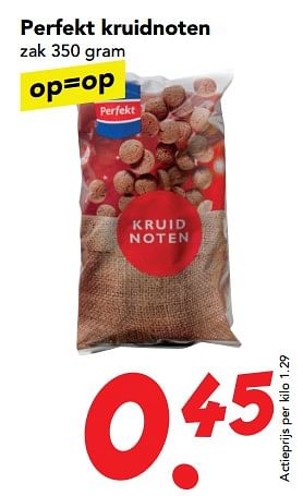Aanbiedingen Perfekt kruidnoten - Perfekt - Geldig van 26/11/2017 tot 02/12/2017 bij Deen Supermarkten