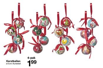 Aanbiedingen Kerstballen - Huismerk - Zeeman  - Geldig van 25/11/2017 tot 02/12/2017 bij Zeeman