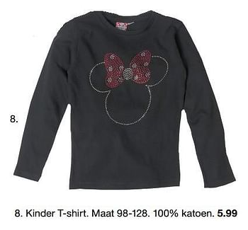 Aanbiedingen Kinder t-shirt - Huismerk - Zeeman  - Geldig van 25/11/2017 tot 02/12/2017 bij Zeeman