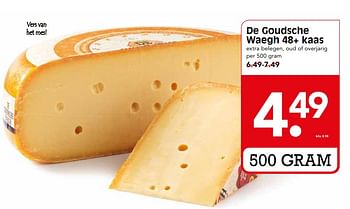 Aanbiedingen De goudsche waegh 48+ kaas - De Goudsche Waegh - Geldig van 26/11/2017 tot 02/12/2017 bij Em-té