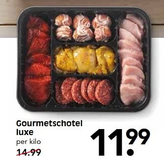 Aanbiedingen Gourmetschotel luxe - Huismerk - Em-té - Geldig van 26/11/2017 tot 02/12/2017 bij Em-té