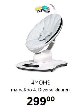 Aanbiedingen 4moms mamaroo 4 - 4Moms - Geldig van 23/11/2017 tot 18/12/2017 bij Babypark