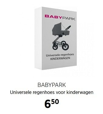 Aanbiedingen Babypark universele regenhoes voor kinderwagen - Huismerk - Babypark - Geldig van 23/11/2017 tot 18/12/2017 bij Babypark