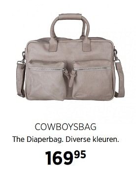 Aanbiedingen Cowboysbag the diaperbag - Cowboysbag - Geldig van 23/11/2017 tot 18/12/2017 bij Babypark