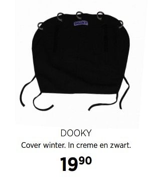 Aanbiedingen Dooky cover winter - Dooky - Geldig van 23/11/2017 tot 18/12/2017 bij Babypark