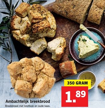Aanbiedingen Ambachtelijk breekbrood - Delicieux - Geldig van 27/11/2017 tot 03/12/2017 bij Lidl