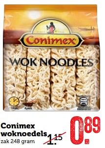 Aanbiedingen Conimex woknoedels - Conimex - Geldig van 27/11/2017 tot 03/12/2017 bij Coop