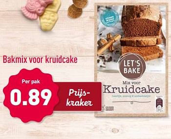 Aanbiedingen Bakmix voor kruidcake - Huismerk - Aldi - Geldig van 27/11/2017 tot 03/12/2017 bij Aldi
