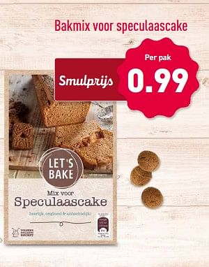 Aanbiedingen Bakmix voor speculaascake - Huismerk - Aldi - Geldig van 27/11/2017 tot 03/12/2017 bij Aldi