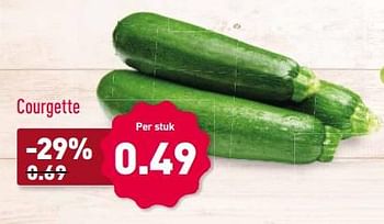 Aanbiedingen Courgette - Huismerk - Aldi - Geldig van 27/11/2017 tot 03/12/2017 bij Aldi