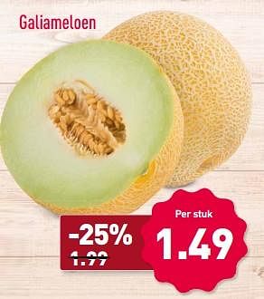 Aanbiedingen Galiameloen - Huismerk - Aldi - Geldig van 27/11/2017 tot 03/12/2017 bij Aldi