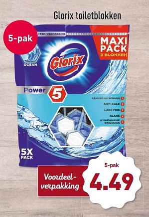 Aanbiedingen Glorix toiletblokken - Glorix - Geldig van 27/11/2017 tot 03/12/2017 bij Aldi