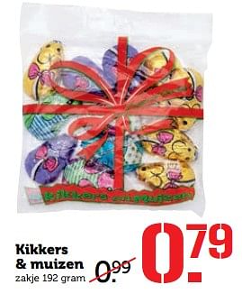 Aanbiedingen Kikkers + muizen - Huismerk - Coop - Geldig van 27/11/2017 tot 03/12/2017 bij Coop