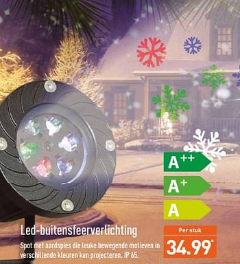 Aanbiedingen Led-buitensfeerverlichting - Huismerk - Aldi - Geldig van 27/11/2017 tot 03/12/2017 bij Aldi