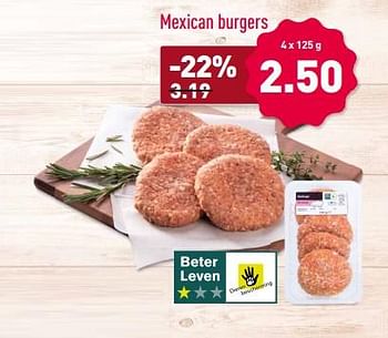 Aanbiedingen Mexican burgers - Huismerk - Aldi - Geldig van 27/11/2017 tot 03/12/2017 bij Aldi