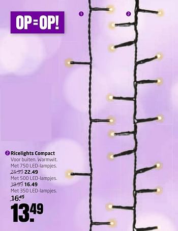 Aanbiedingen Ricelights compact - Huismerk - Formido - Geldig van 27/11/2017 tot 10/12/2017 bij Formido
