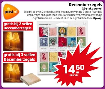 Aanbiedingen Decemberzegels - Huismerk - Trekpleister - Geldig van 28/11/2017 tot 03/12/2017 bij Trekpleister