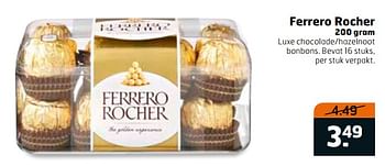 Aanbiedingen Ferrero rocher - Ferrero - Geldig van 28/11/2017 tot 03/12/2017 bij Trekpleister