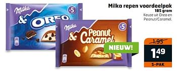 Aanbiedingen Milka repen voordeelpak - Milka - Geldig van 28/11/2017 tot 03/12/2017 bij Trekpleister