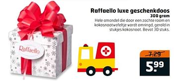 Aanbiedingen Raffaello luxe geschenkdoos - Raffaello - Geldig van 28/11/2017 tot 03/12/2017 bij Trekpleister
