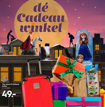 Aanbiedingen The voice of holland koffer - Princess Traveller - Geldig van 25/11/2017 tot 05/12/2017 bij Blokker