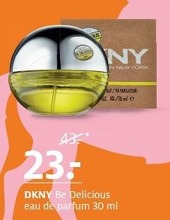 Aanbiedingen Dkny be delicious eau de parfum - DKNY - Geldig van 27/11/2017 tot 03/12/2017 bij Etos