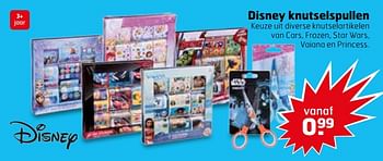 Aanbiedingen Disney knutselspullen - Disney - Geldig van 28/11/2017 tot 03/12/2017 bij Trekpleister